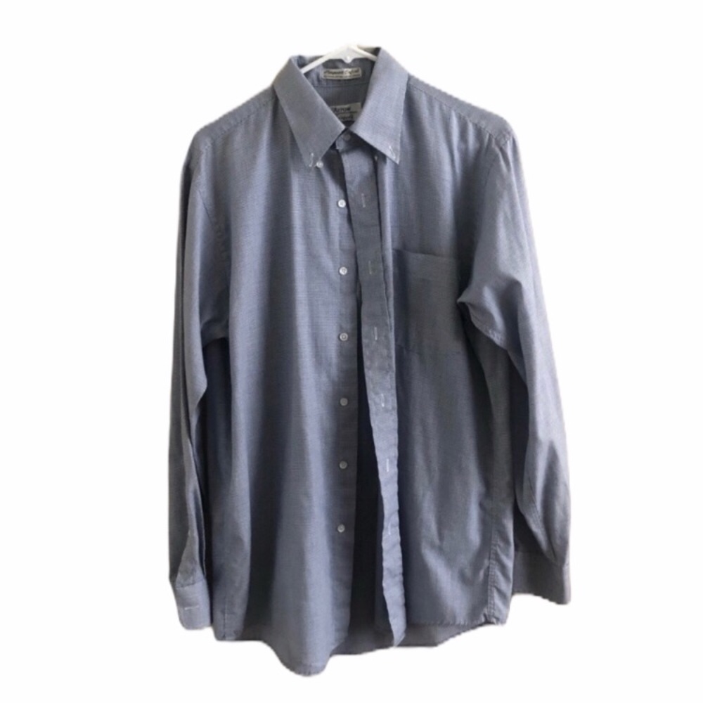 Arrow Fairfield Pinpoint Oxford Blue Dress Shirt